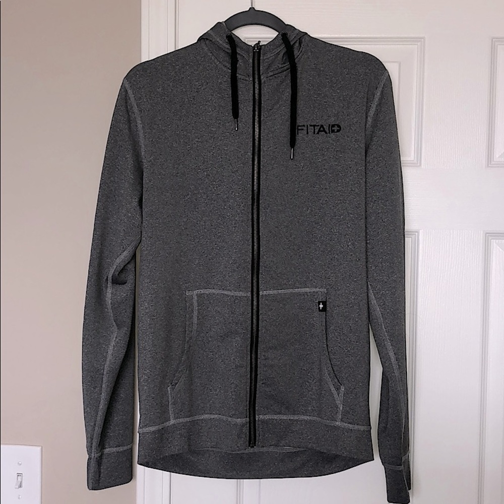 Fitaid dry fit zip up hoodie.